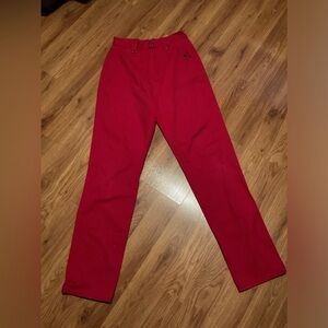 Vintage Ozark Mountain Red Western Jeans Women’s Size 11/12 Inseam 36”